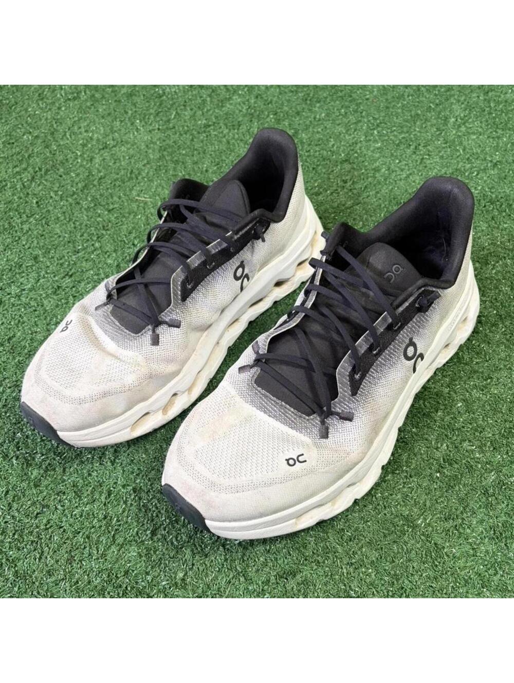 On Running Cloudrunning Men's Running Shoes in White and Black